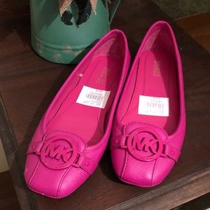 Michael Kors Hot Pink Flats Size 6.5 Women’s